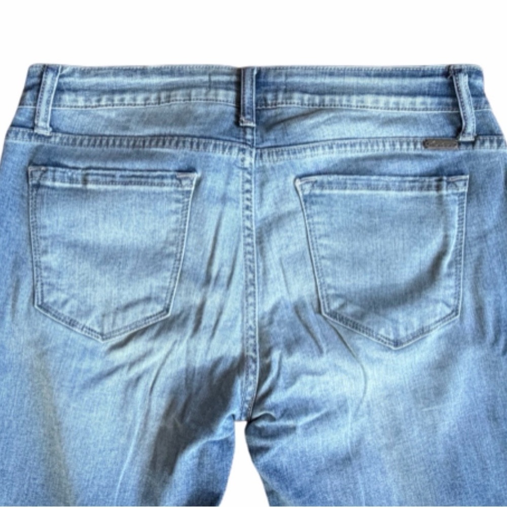 KanCan Light Blue Distressed Boyfriend Jeans - Picture 3 of 6